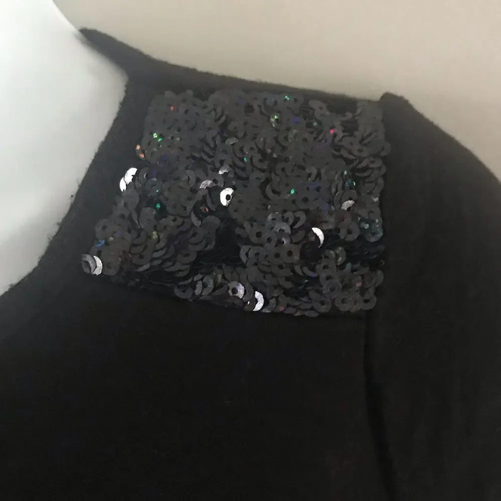 Justice Short Sleeve Tee London Sequin Details